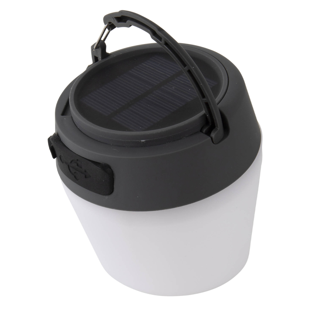 Ліхтар Bo-Camp Wega Powerbank Solar 180 Lumen White/Grey/Black (5818735) - зображення 8