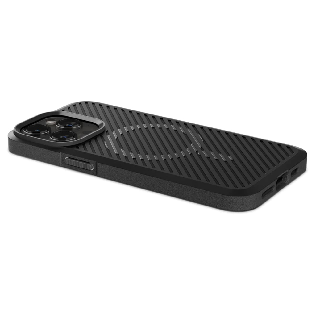 Чохол до мобільного телефона Spigen Apple iPhone 15 Pro Core Armor MagFit Matte Black (ACS06467) - зображення 6