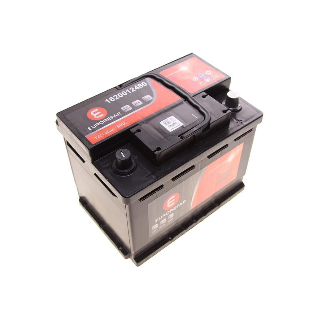 Акумулятор автомобільний EUROREPAR EFB Start-Stop 60Ah 640A R+ (1620012480) - зображення 2