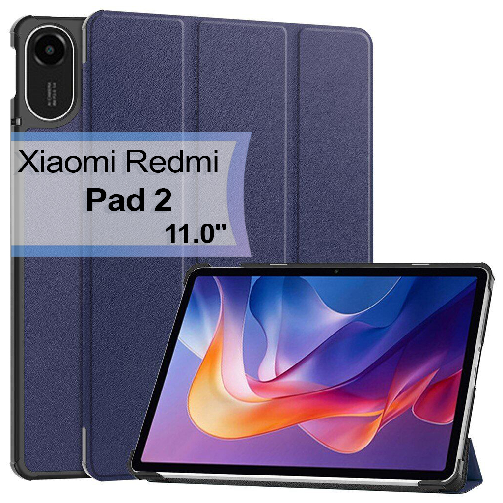Чохол до планшета BeCover Smart Xiaomi Redmi Pad 2 11.0" Deep Blue (713637) - зображення 1