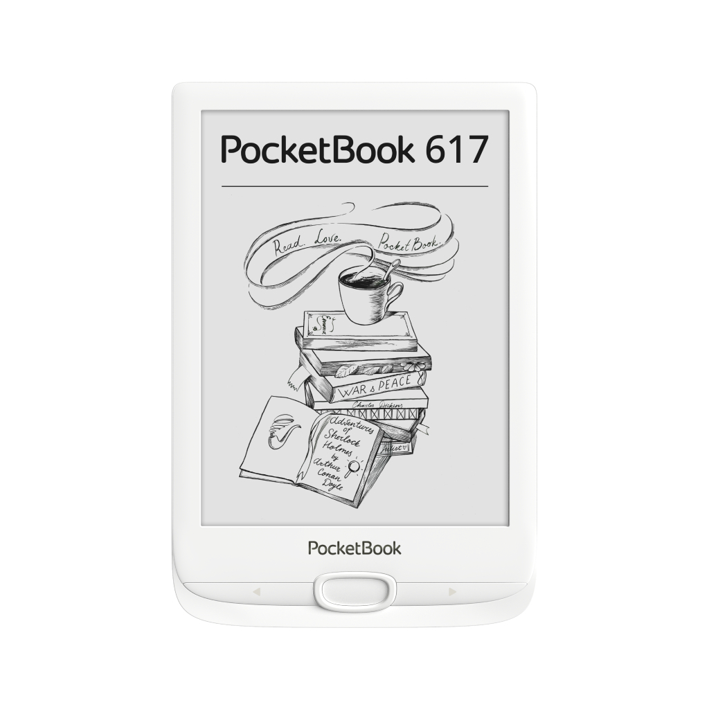 Електронна книга Pocketbook 617 White (PB617-D-CIS) - зображення 1