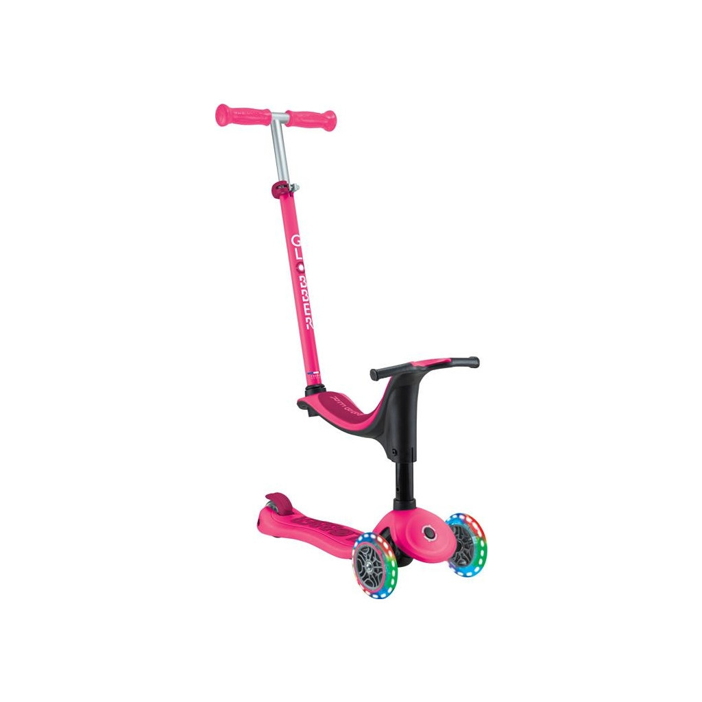 Самокат Globber Go Up Sporty Led пурпурно-рожевий (452-610-4) - зображення 5