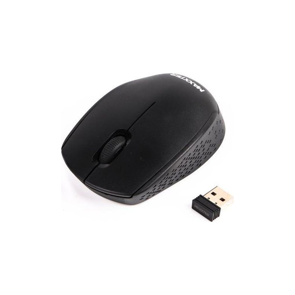 Мишка Maxxter Mr-420 Wireless Black - зображення 1