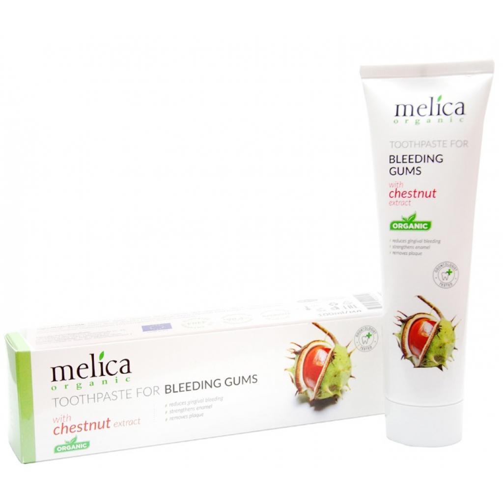 Зубна паста Melica Organic з екстрактом каштану 100 мл (4770416002252) - зображення 3