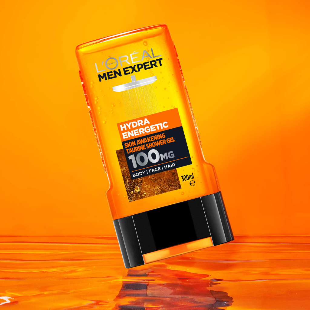 Гель для душу L'Oreal Paris Men Expert Hydra Energetic 300 мл (3600523535972) - зображення 6