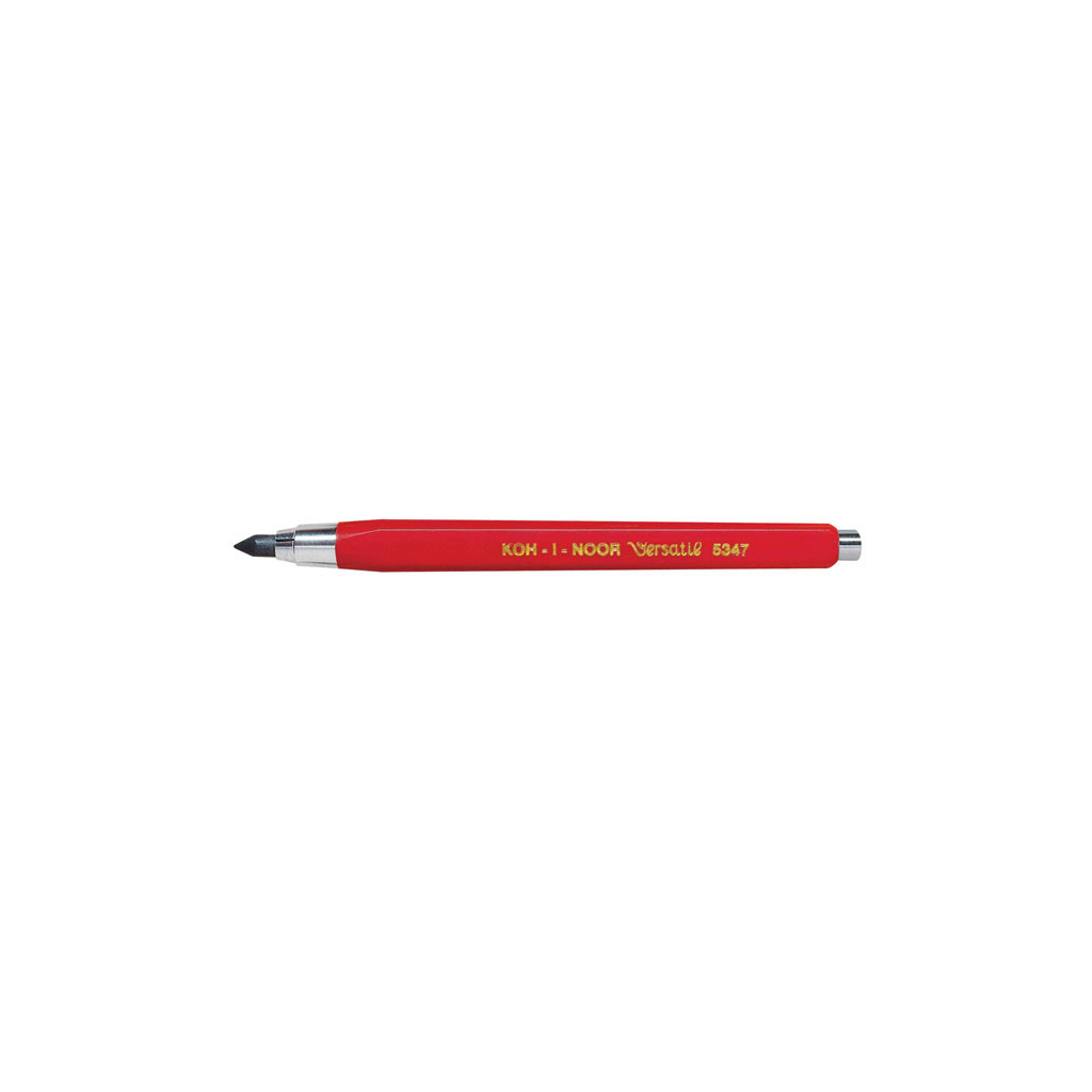 Олівець механічний Koh-i-Noor цангов. Versatil clutch leadholder 5,6 5347 red - зображення 1