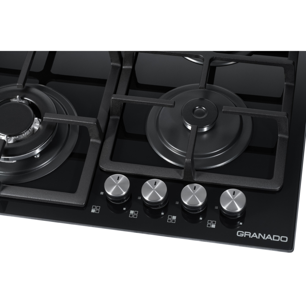 Варочна поверхня GRANADO GGH 62-114 black glass (GGH1621145) - зображення 9