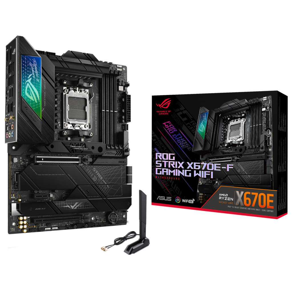 Материнська плата ASUS ROG STRIX X670E-F GAMING WIFI - зображення 2