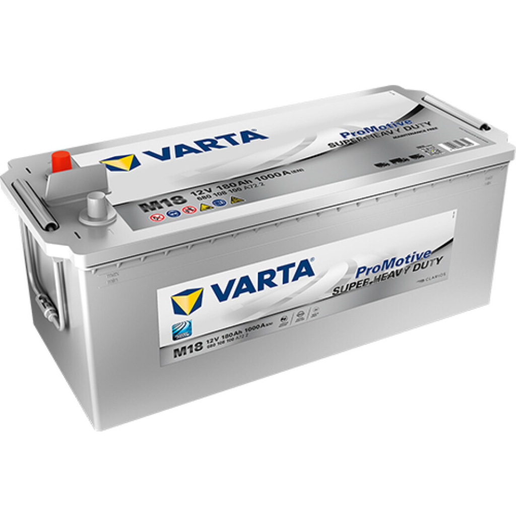 Акумулятор автомобільний Varta SilverProMotive180Ahбокова(+/-)(1000EN) (680108100) - зображення 1