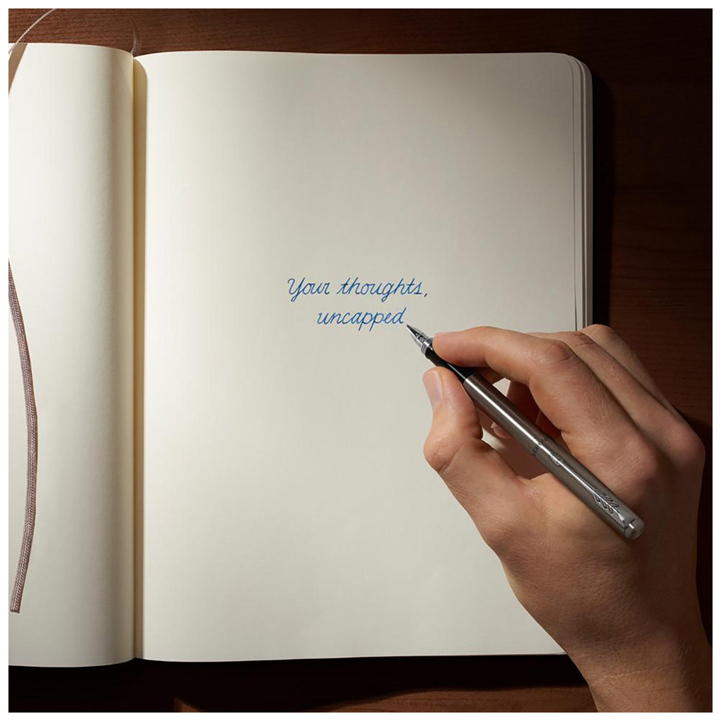 Ручка пір'яна Parker JOTTER 17 SS CT  FP M блістер (16 116) - изображение 5