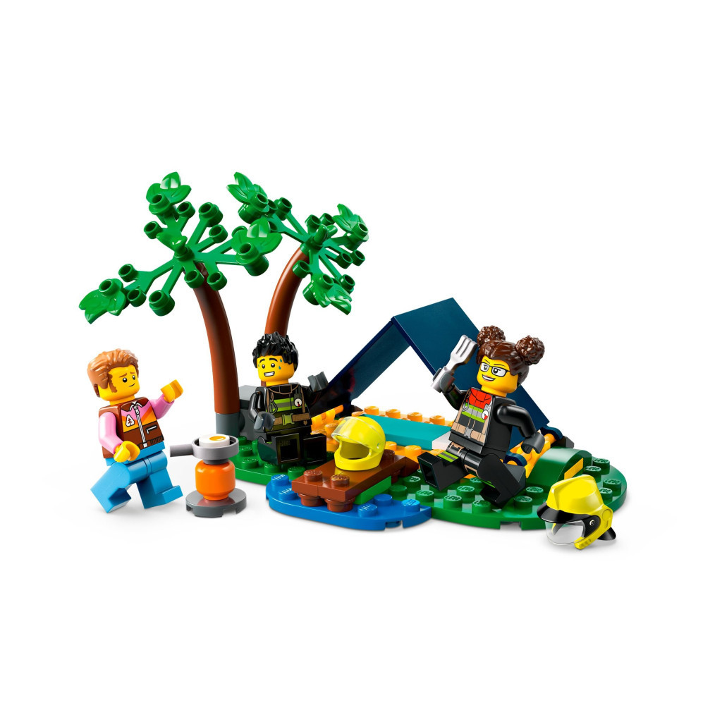 Конструктор LEGO City Пожежний позашляховик з рятувальним човном 301 деталей (60412) - зображення 3