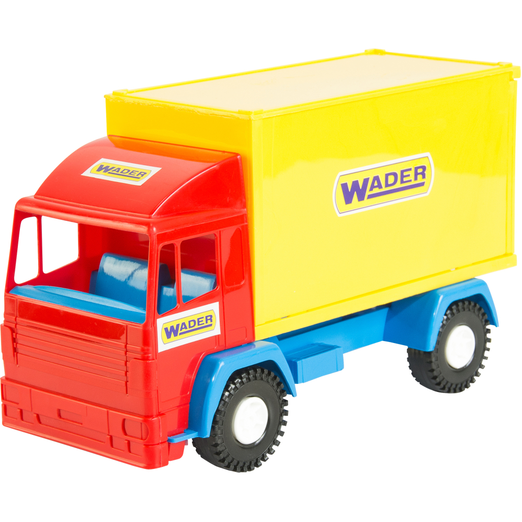 Спецтехніка Tigres "Mini truck" контейнер жовтий (39210) - зображення 1