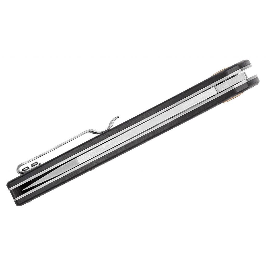 Ніж CJRB Kicker SW D2 G10 Black (J1915-BK) - зображення 4