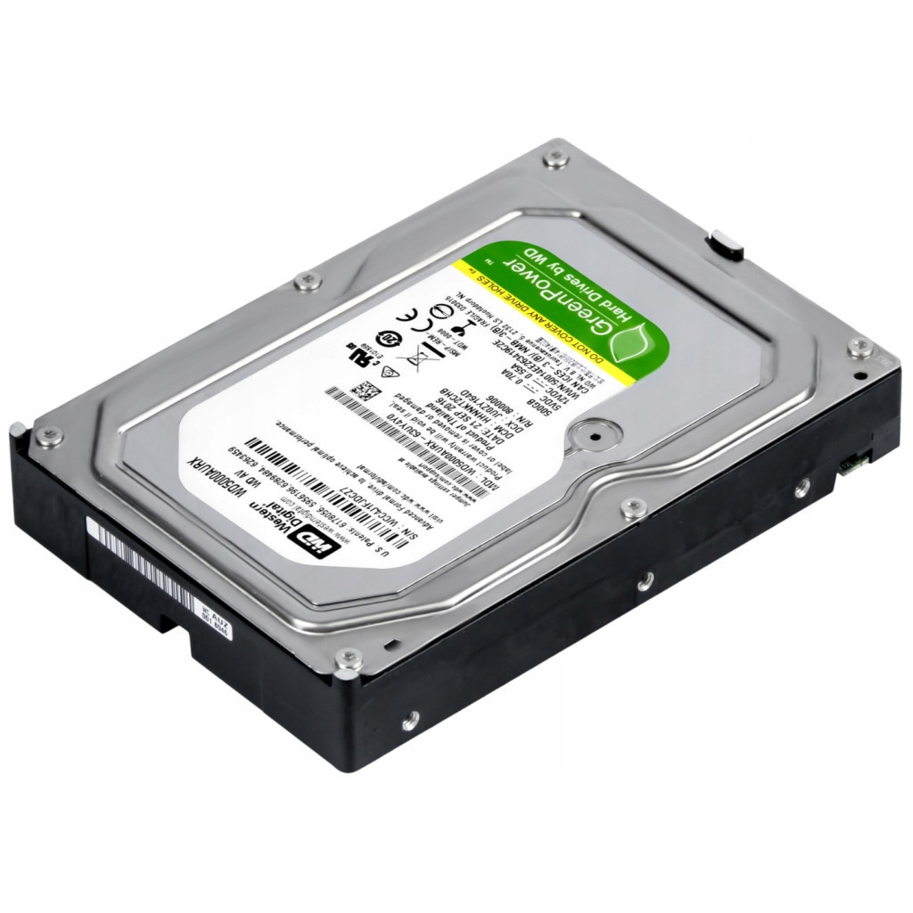 Жорсткий диск 3.5"  500GB WD (WD5000AURX) - зображення 1