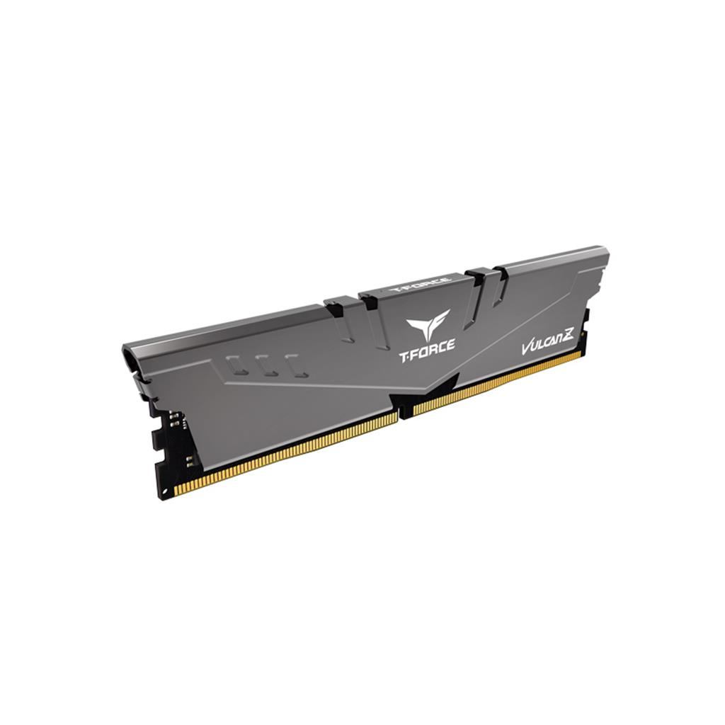 Модуль пам'яті для комп'ютера DDR4 16GB (2x8GB) 3200 MHz T-Force Vulcan Z Gray Team (TLZGD416G3200HC16FDC01) - зображення 3
