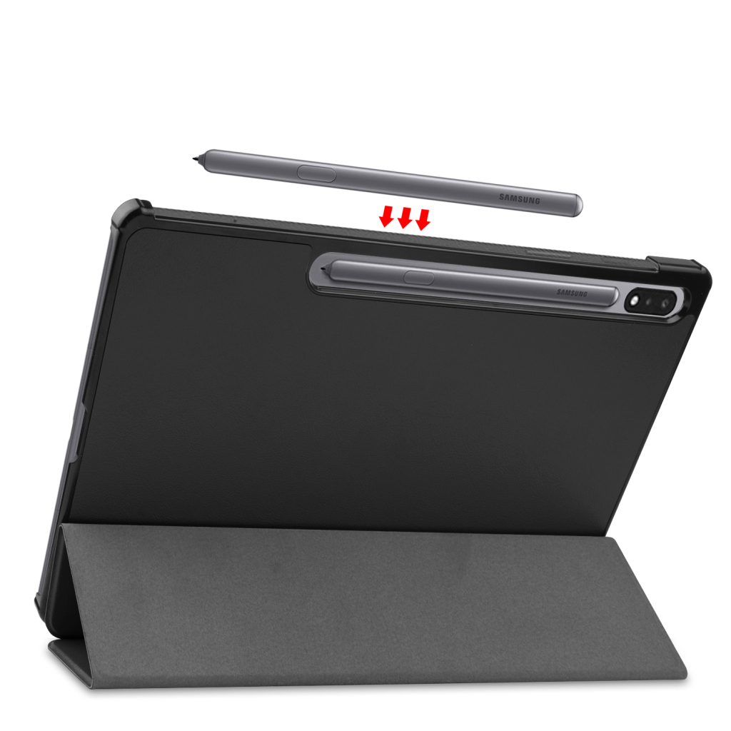 Чохол до планшета BeCover Smart Case Samsung Galaxy Tab S10 Plus (SM-X820/SM-X826) 12.4" Black (712232) - зображення 3