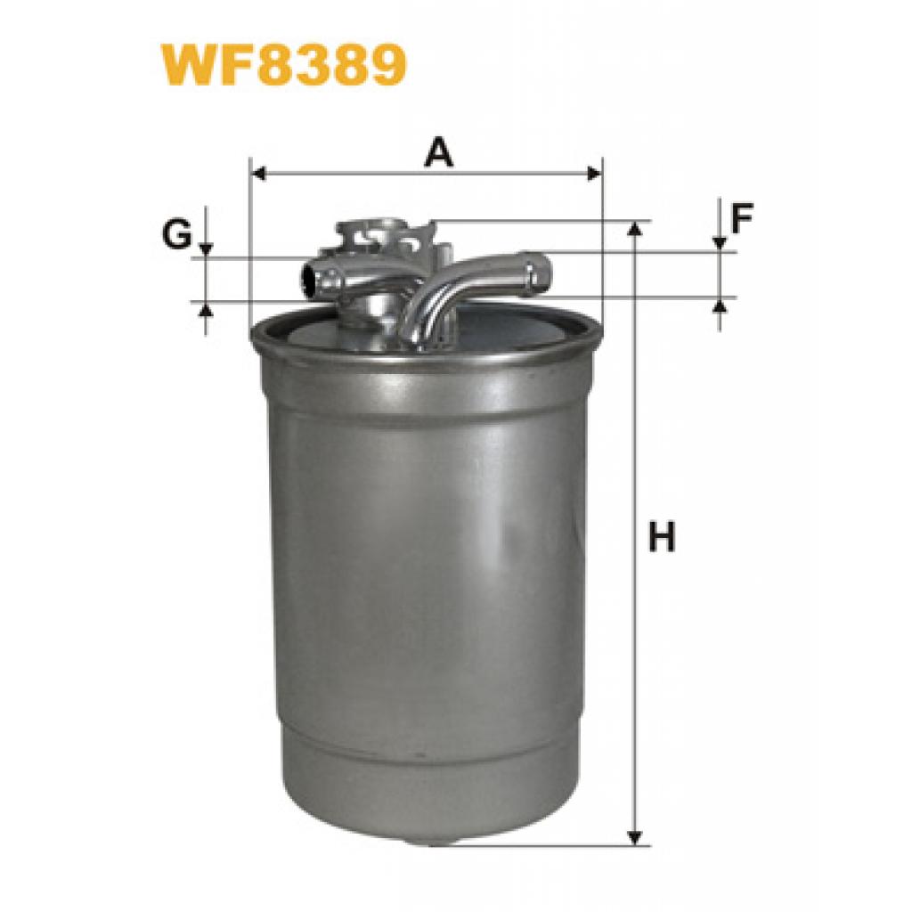 Фільтр паливний Wixfiltron WF8389 - зображення 1