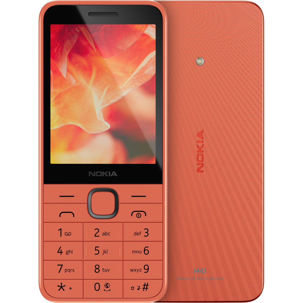 Мобільний телефон Nokia 215 4G DS 2024 Peach - зображення 1