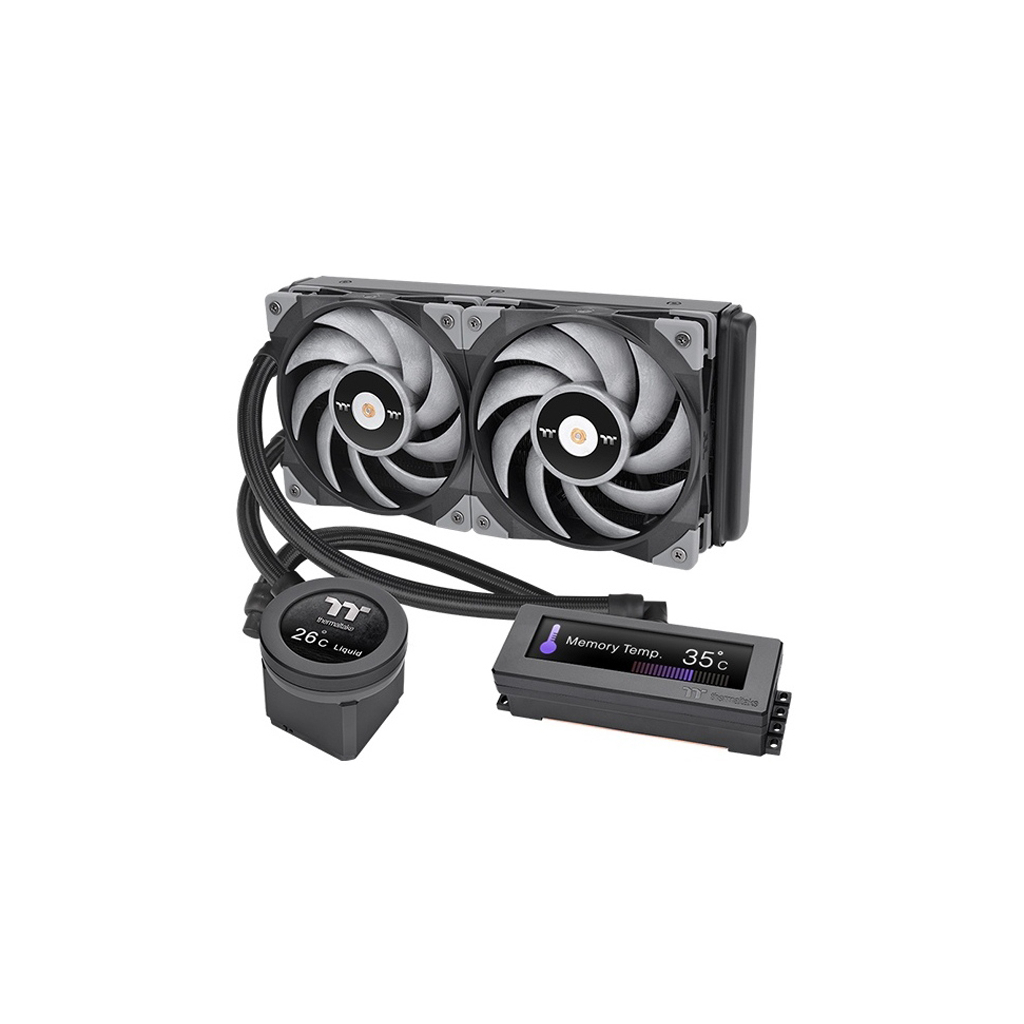 Система рідинного охолодження ThermalTake Floe RC Ultra 240 CPUMemory (CL-W324-PL12GM-A) - зображення 1
