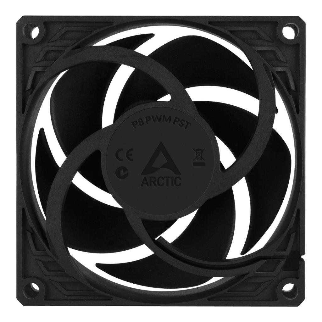 Кулер до корпусу Arctic P8 PWM PST Black (ACFAN00150A) - изображение 4