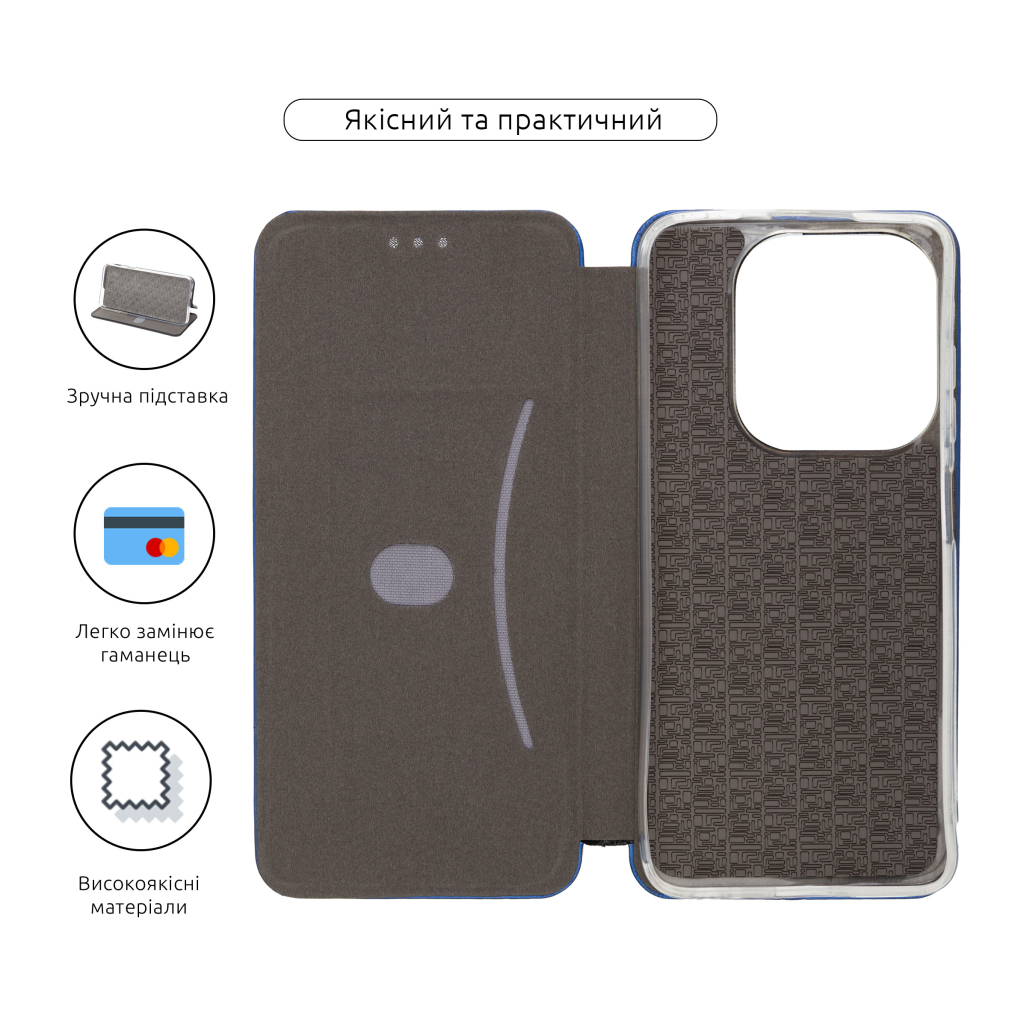 Чохол до мобільного телефона Armorstandart G-Case Infinix Hot 40i Blue (ARM79051) - зображення 3