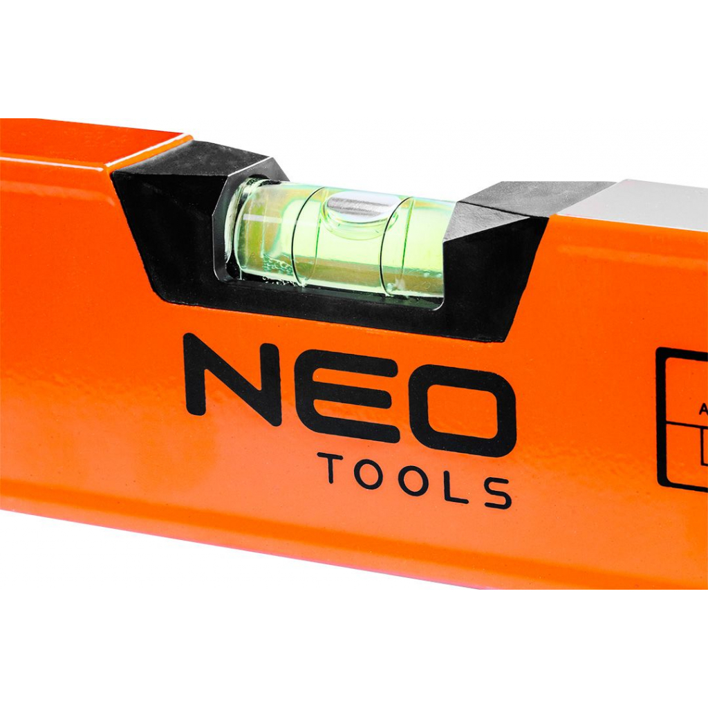 Рівень Neo Tools алюмінієвий, 80 см, 2 капсули, фрезерований (71-083) - зображення 3