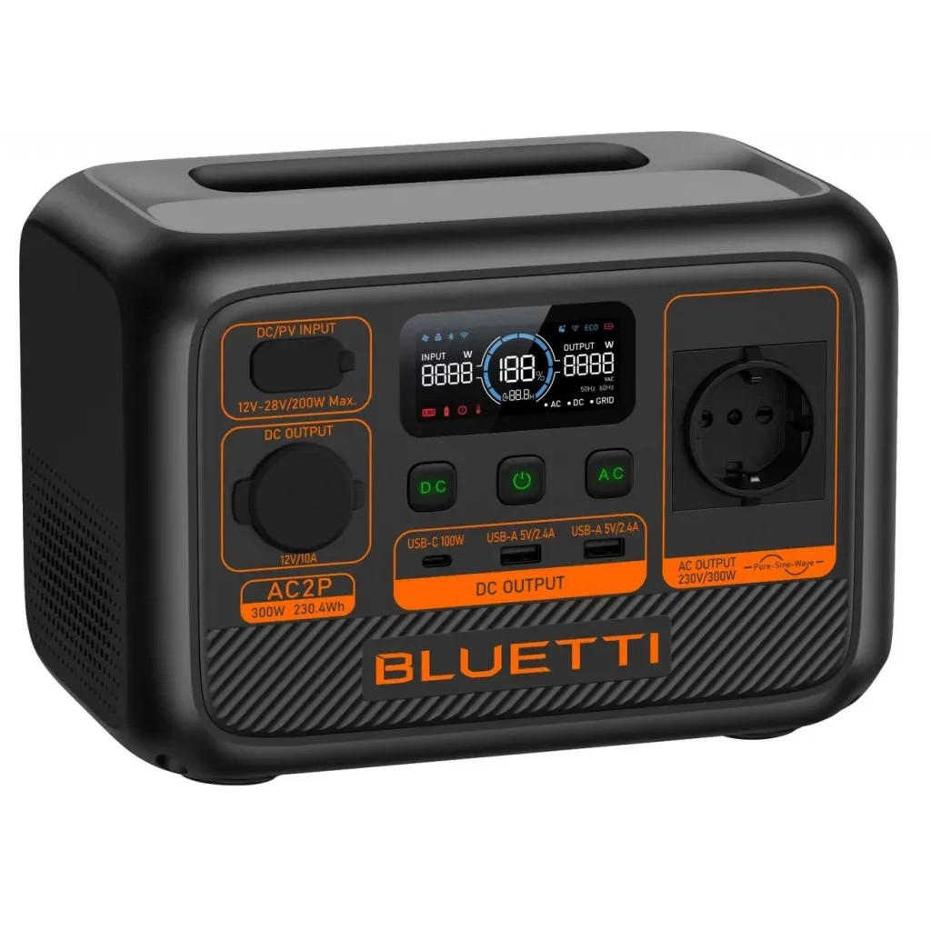 Зарядна станція BLUETTI AC2P 300W (AC2P) - зображення 4