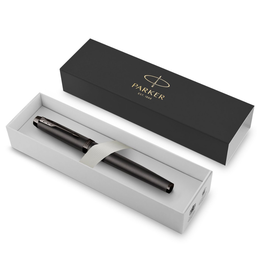 Ручка пір'яна Parker IM 17 Professionals Monochrome Titanium  FP F (28 011) - зображення 6