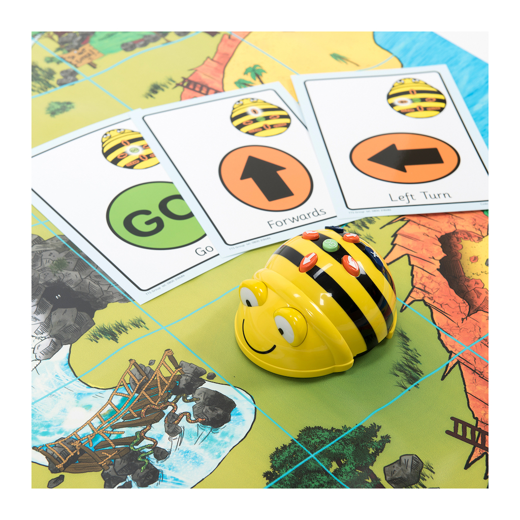 Конструктор tts Прозоре поле Bee-Bot and Blue-Bot Transparent Grid Mat (ITSGRID) - изображение 4