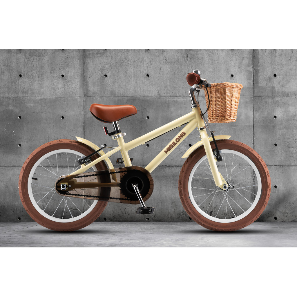 Дитячий велосипед Miqilong RM Бежевий 16" (ATW-RM16-BEIGE) - зображення 12