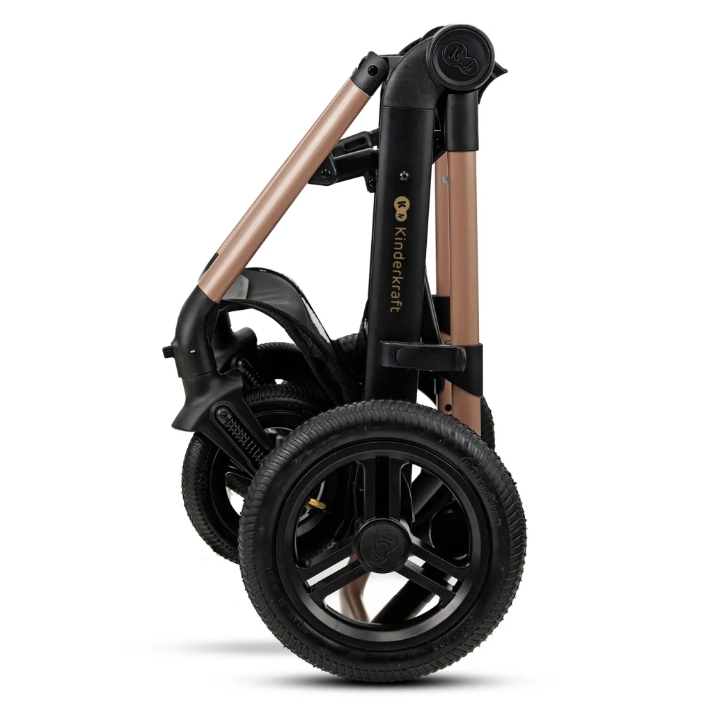 Коляска Kinderkraft 3 в 1 Moov 2 Air Sand Beige (KSMOOV02BEG0000) (5902533925773) - зображення 7
