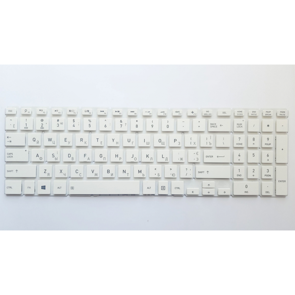 Клавіатура ноутбука Toshiba Satellite L50-B/L50D-B/L50T-B/L50DT-B/L55D-B/S50-B/S55-B/S55 (A46170) - зображення 1