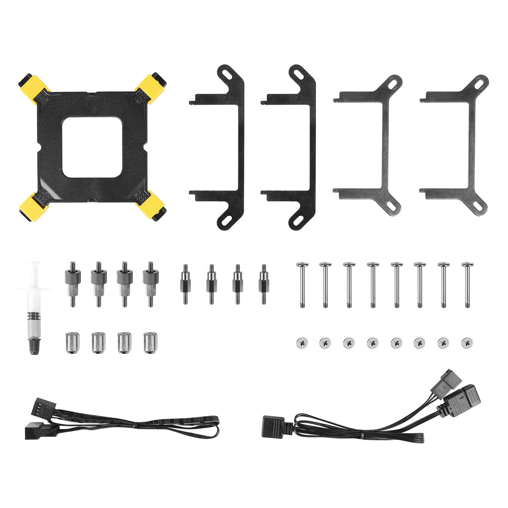 Система рідинного охолодження Azza PYRAMID 240 (LCAZ-240Y-ARGB) - зображення 4