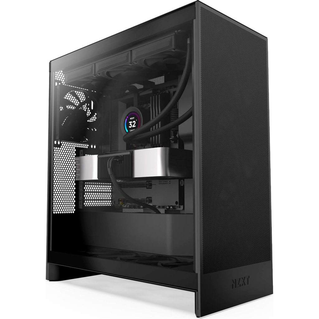 Корпус NZXT H7 Flow All Black (CM-H72FB-01) - зображення 8
