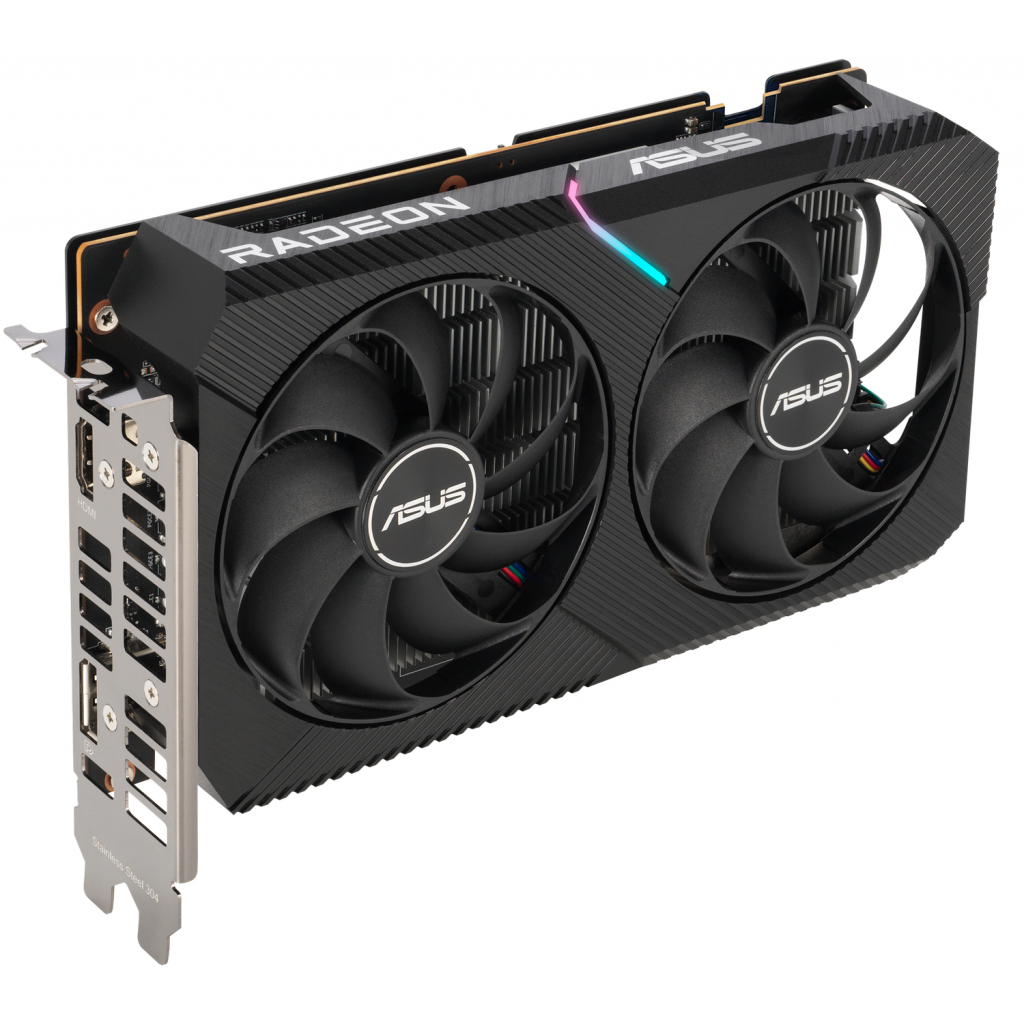 Відеокарта ASUS Radeon RX 6400 4Gb DUAL (DUAL-RX6400-4G) - зображення 6