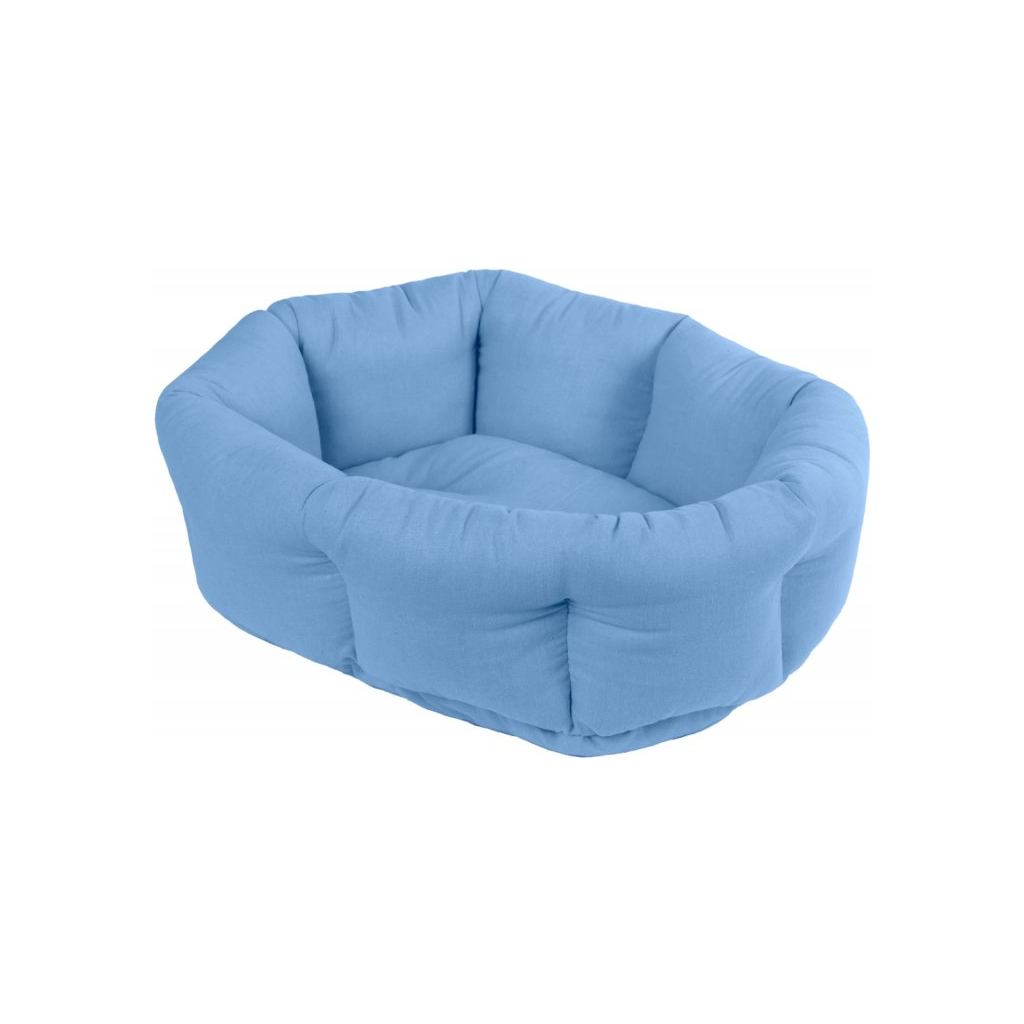 Лежак для тварин Collar Teremok L 68х58х21 см (блакитний) (41172) - зображення 1