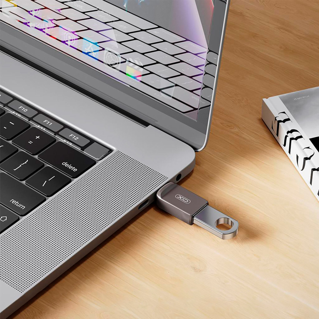 Перехідник OTG USB to USB-C XO (NB281B-СA.tranish) - изображение 6