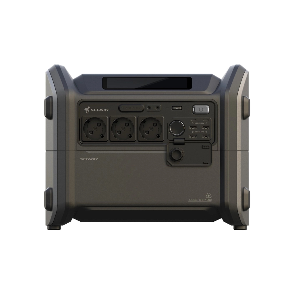 Зарядна станція Segway CUBE 1000, 2200W, 1024W/h + панель 200W (AA.13.04.02.0004-SET200) - зображення 2