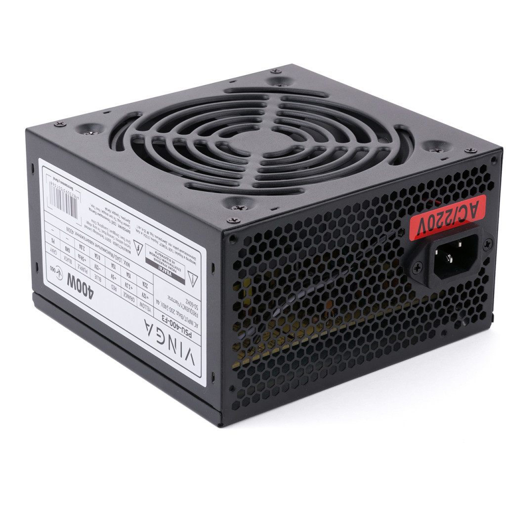 Блок живлення Vinga 400W (PSU-400-F3) - зображення 9