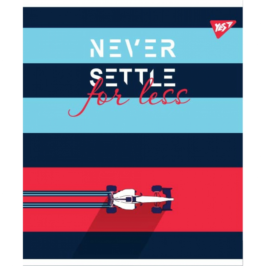 Зошит Yes А4 Square Never Settle клітина 48 аркушів (764418) - зображення 2
