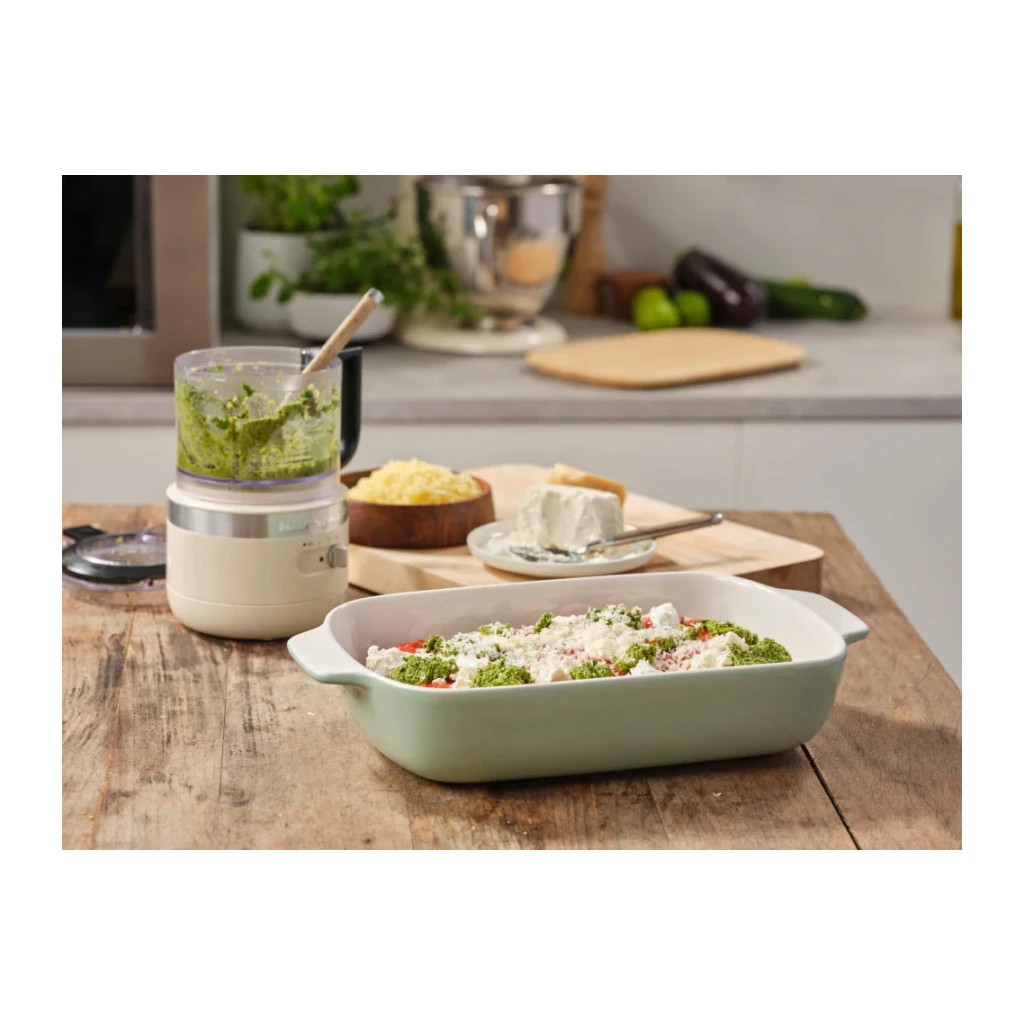 Форма для випікання KitchenAid з кришкою керамогранітна 3,8 л Фісташкова (CC007426-001) - picture 6