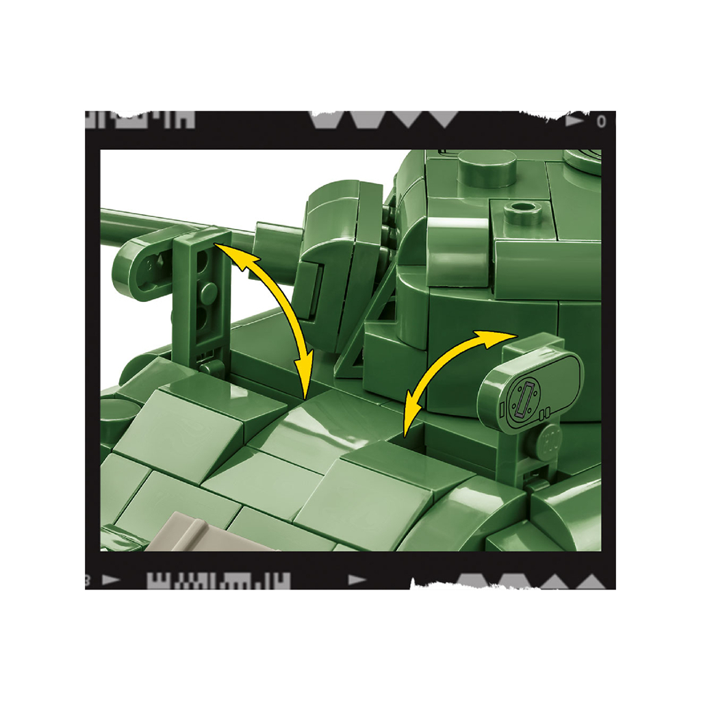 Конструктор Cobi Company of Heroes 3 Танк M4 Шерман, 615 деталей (COBI-3044) - зображення 5