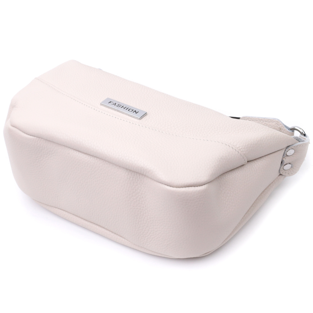 Сумка Vintage Жіноча через плече з натуральної шкіри Біла (22616) - зображення 7