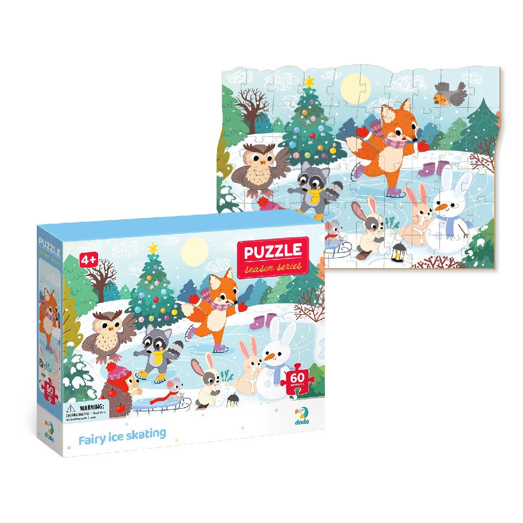 Пазл DoDo Чарівна ковзанка, 60 елементів (300410) - зображення 2