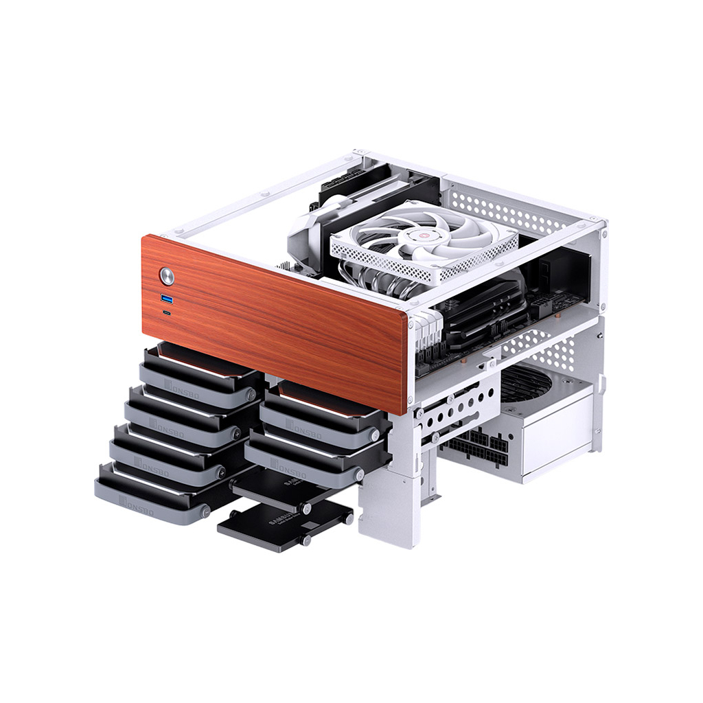 Корпус JONSBO Корпус JONSBO N4 White (N4 White) - зображення 7