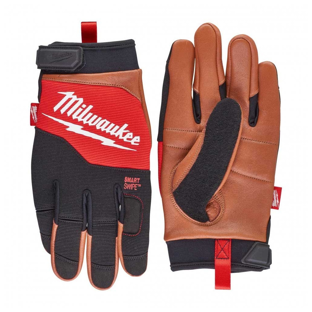 Захисні рукавички Milwaukee з шкіряними вставками, 8/M (4932471912) - зображення 2