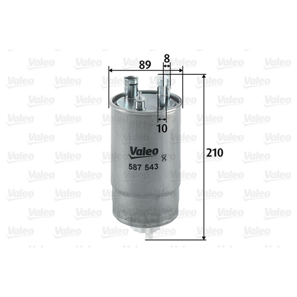 Фільтр паливний Valeo 587543 - зображення 1