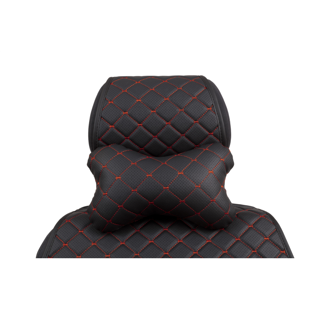 Подушка EVAtech ECO 27х16 см чорна з червоною ниткою (SPCRBR) - зображення 7