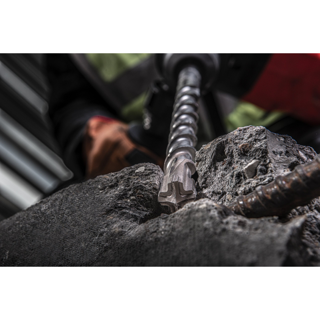 Бур Milwaukee по бетону SDS-MAX 16,0х340х200мм (4932352756) - зображення 4