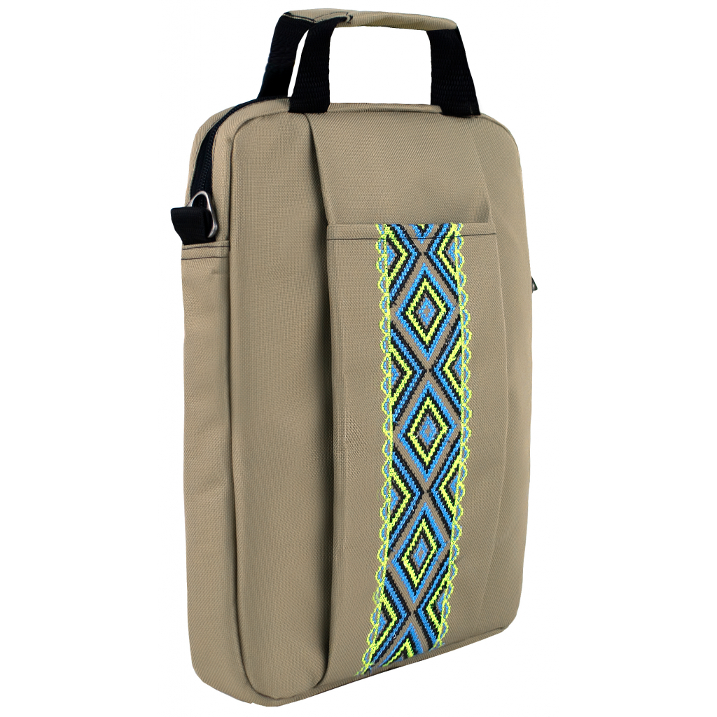 Сумка для ноутбука Porto 10'' LN-10-02LB Vishivanka Beige (LN1002LB_Vish) - зображення 2